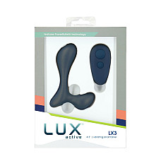 Вибромассажер простаты Lux Active LX3 Vibrating Anal Trainer, пульт ДУ