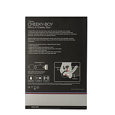 Вибромассажер простаты Rocks Off Cheeky-Boy Black, массаж промежности, макс диаметр 3,5см