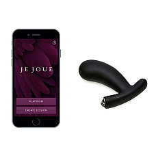 Смарт-массажер простаты Je Joue - NUO Black с двумя моторами и глубокой вибрацией + подарок косметичка
