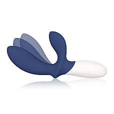 Массажер простаты LELO Loki Wave 2 Base Blue, 2 мотора, манящее движение + вибрация