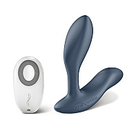 Смарт-вибромассажер простаты We-Vibe Vector с пультом ДУ, регулируемый угол наклона