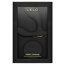 Массажер простаты LELO Hugo 2 Remote Black, 2 мотора, очень мощный, пульт ДУ