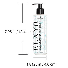 Лосьйон для масажу ніг та ступень Sensuva ELXYR Massage Lotion Peppermint (236 мл)