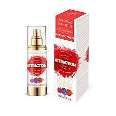 Разогревающее массажное масло с феромонами MAI PHEROMON MASSAGE OIL - RED FRUITS (30 мл)