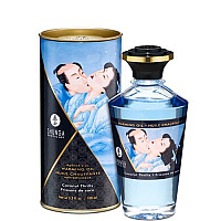 Разогревающее масло Shunga Aphrodisiac Warming Oil – Coconut Thrills (100 мл) без сахара, вкусное
