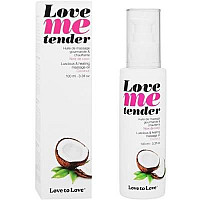 Массажное масло Love To Love - Love Me Tender, Noix De Coco (100 мл), аромат кокоса, без парабенов
