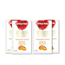 Пробник массажного масла с феромонами MAI PHEROMON MASSAGE OIL MANGO (10 мл)