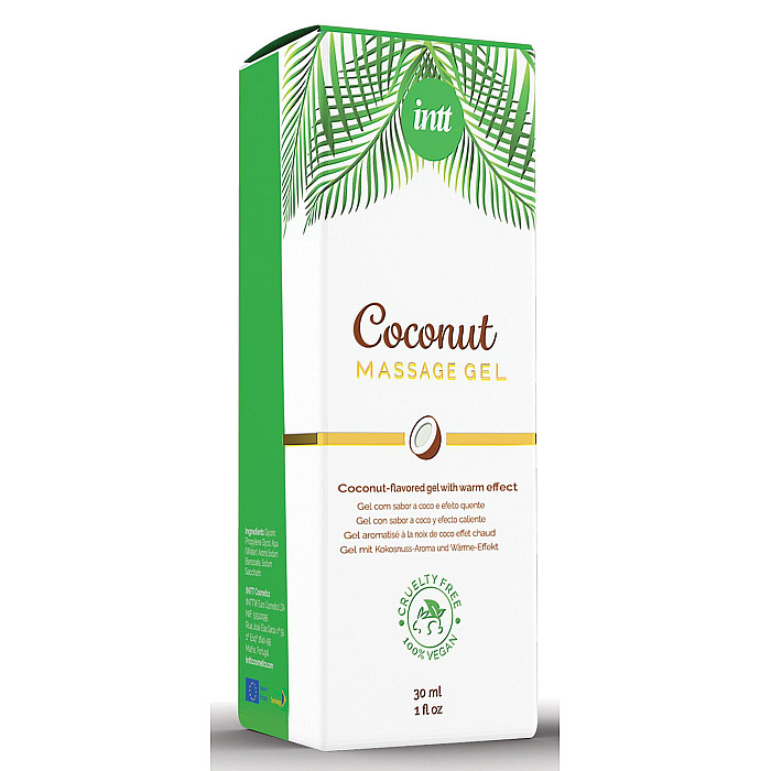 Массажный гель для интимных зон Intt Coconut Vegan (30 мл)