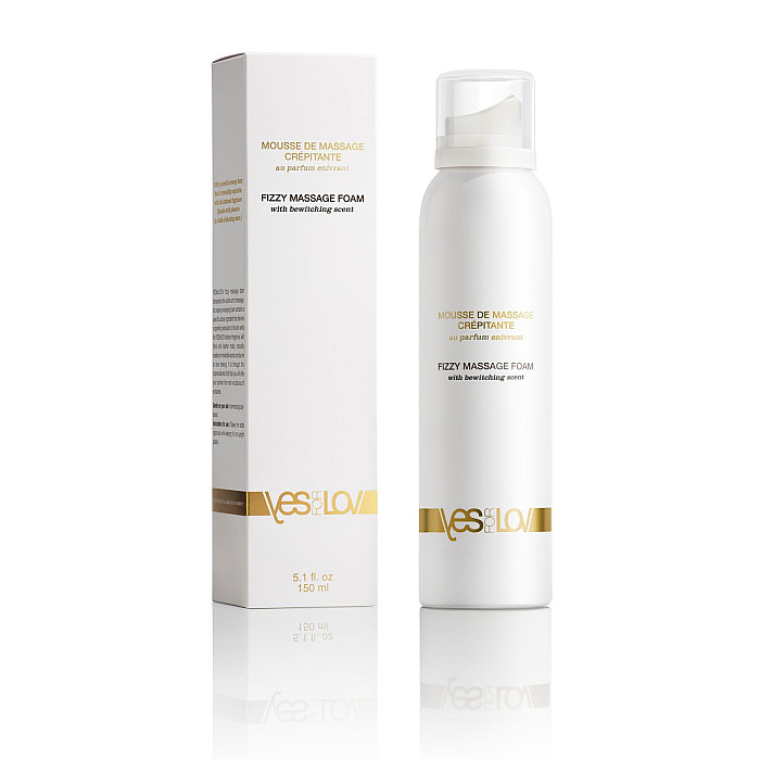 Массажная пена YESforLOV FIZZY MASSAGE FOAM with bewitching scent 150 мл