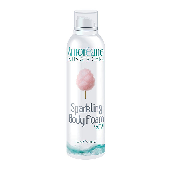 Массажная пена Amoreane Sparkling Body Foam Cotton Candy (150 мл)