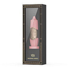 Розкішна масажна свічка Zalo Massage Candle Pink