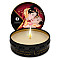Масажна свічка Shunga Mini Massage Candle – Sparkling Strawberry Wine (30 мл) з афродизіаками