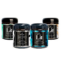 Набір масажних свічок LIT 4 piece Variety Pack Luxury Massage Candles (4 шт по 113 г)