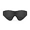 Маска Bedroom Fantasies: Faux Leather Blindfold, черная