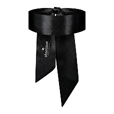 Атласная маска-повязка Obsessive Blindfold black One size, черная