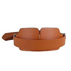 Маска на глаза LOCKINK Blindfold Kit, коричневая, натуральная кожа, регулируемый объем