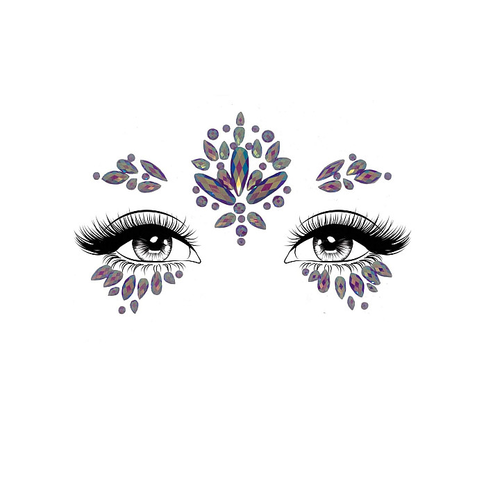 Leg Avenue Verity face jewels sticker