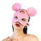 Кожаная маска мышки Art of Sex - Mouse Mask, цвет Розовый