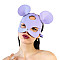 Кожаная маска мышки Art of Sex - Mouse Mask, цвет Лавандовый
