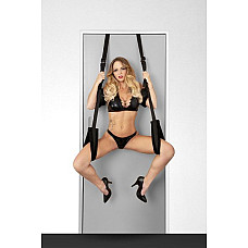 Секс-качели на дверь Fetish Tentation Door Straps с маской на глаза