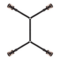 Фіксатор рук і ніг для ліжка Rosy Gold - Under-Mattress Restraint Set