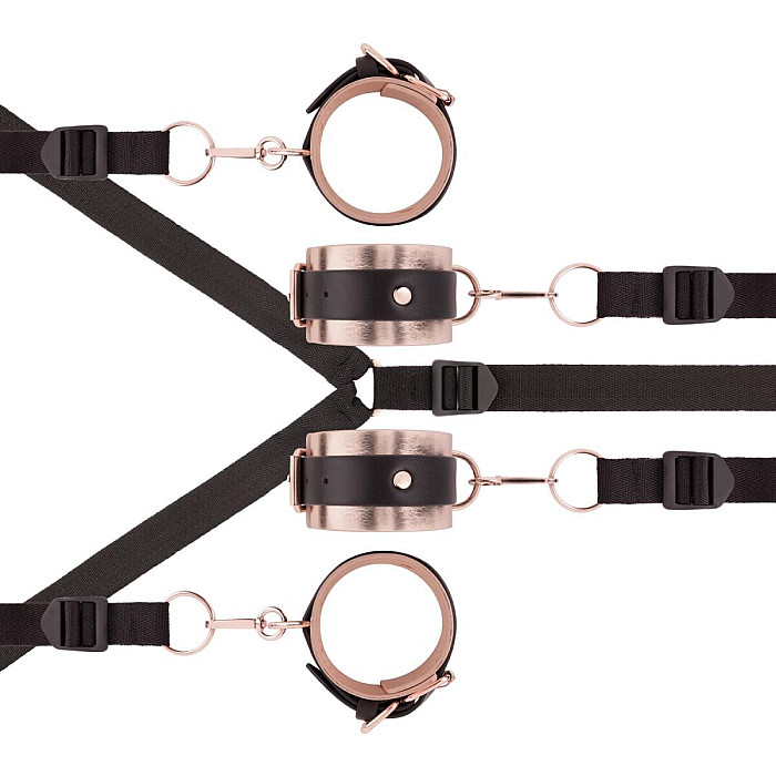 Фиксатор рук и ног для кровати Rosy Gold - Under-Mattress Restraint Set