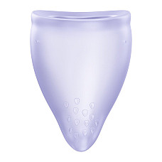 Менструальна чаша Fun Factory FUN CUP SIZE B Purple, багаторазова, діаметр 4,3 см, об’єм 30 мл