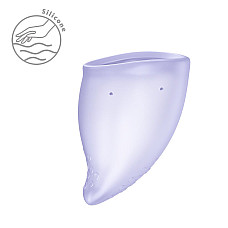 Менструальна чаша Fun Factory FUN CUP SIZE A Purple, багаторазова, діаметр 4 см, об’єм 20 мл