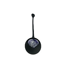 Вагинальные шарики Adrien Lastic Harmony Stones, полудрагоценные камни, диаметр 3 см, 2 держателя