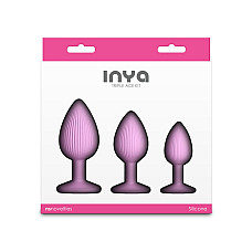 Набор анальных пробок NS Novelties INYA - Triple Ace Kit - Blush