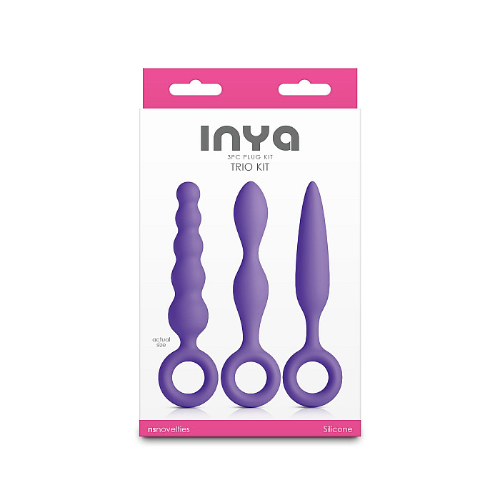 Набор анальных игрушек NS Novelties INYA - Trio Kit - Purple