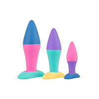 Набор анальных пробок PMV20 Koda – Butt Plug Set, диаметр 2,9 см, 3,9 см, 5 см