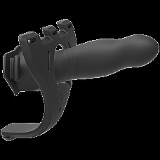 Набір для страпона з вібрацією Doc Johnson Body Extensions - BE Naughty - Black