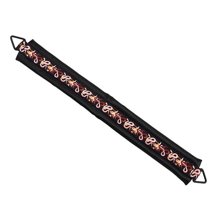 БДСМ-набор LOCKINK The Flowering Serpent Bondage Set, черный, с рисунком в виде змей, 7 предметов