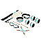 БДСМ-набор Liebe Seele Vivid Sky 8 Pieces Set, 8 аксессуаров, экокожа на бархатной основе