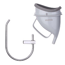 Набор для доминирования LOCKINK SEVANDA Objectification Bathroom Set, маска и 4 насадки