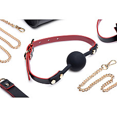 Набор БДСМ с дорожной сумкой Master Series: Bow — Luxury BDSM Set With Travel Bag, 11 предметов