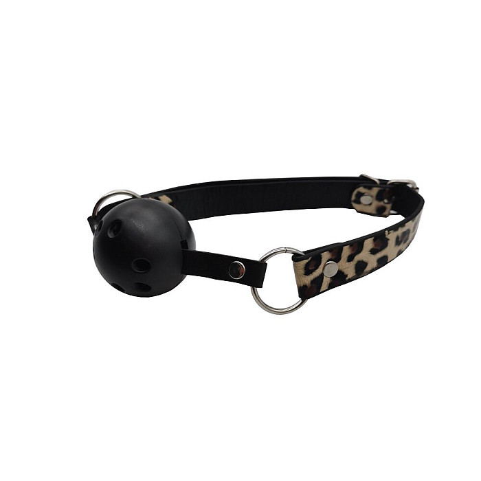 Набор MAI BDSM STARTER KIT Nº 75 Leopard: плеть, кляп, наручники, маска, ошейник, веревка, зажимы