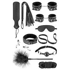 Набір для BDSM Fetish Tentation SM Bondage Box in vegan leather 10pcs