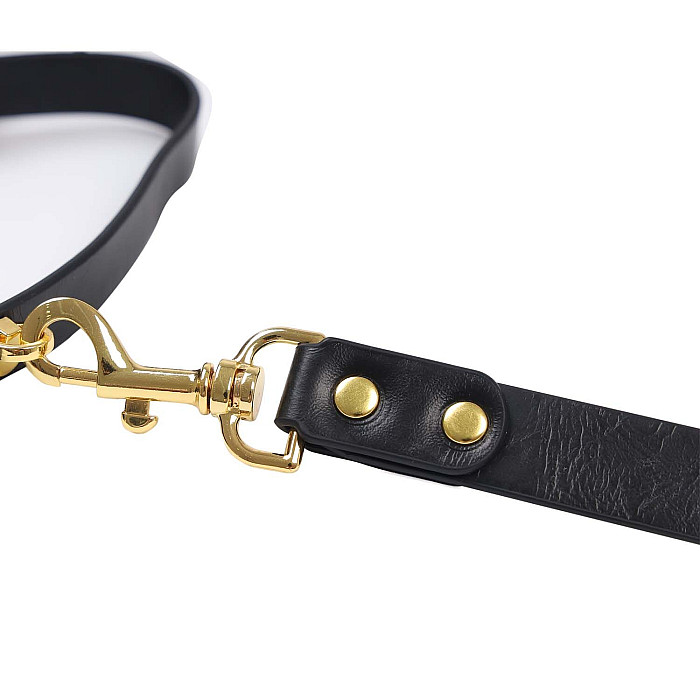 Сумка-трансформер для хранения секс-игрушек LOCKINK Detachable JK Bag, черная, ПВХ