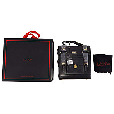 Сумка-трансформер для хранения секс-игрушек LOCKINK Detachable JK Bag, черная, ПВХ