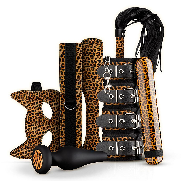Набор BDSM-аксессуаров Panthra Gato 8-piece set