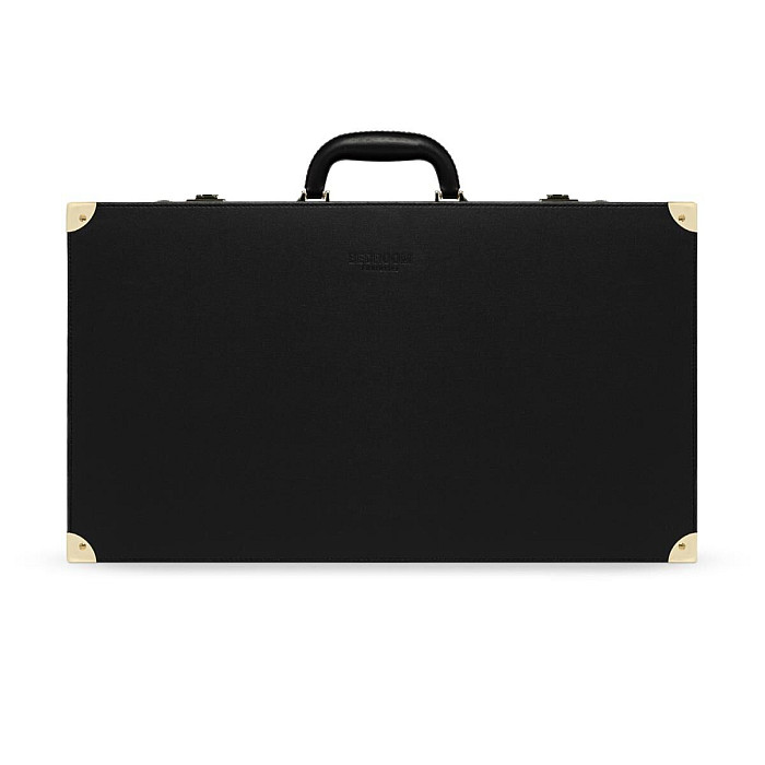 Набір для BDSM Bedroom Fantasies: Bondage Suitcase 13 Pcs - Cow Leather