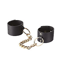 Наручники Bijoux Indiscrets MAZE — Wide Cuffs Black