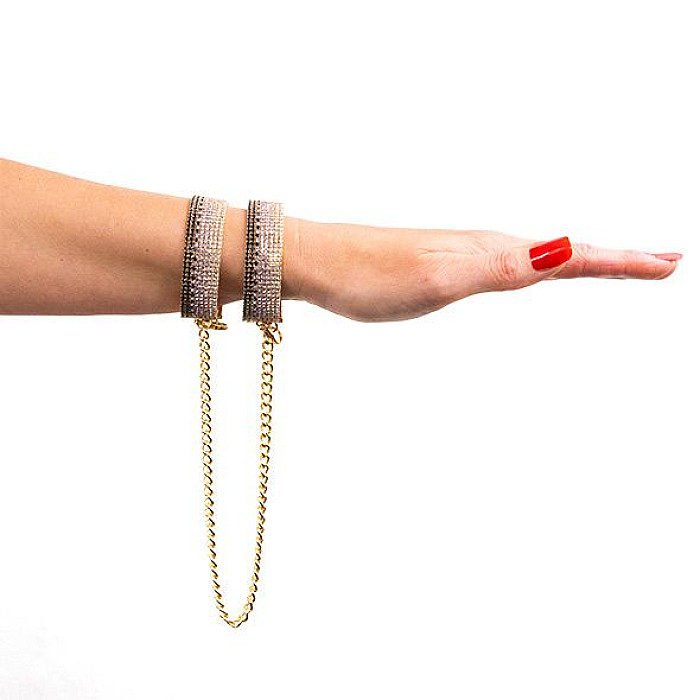 Лакшері наручники-браслети з кристалами Rianne S: Diamond Cuffs, подарункове паковання