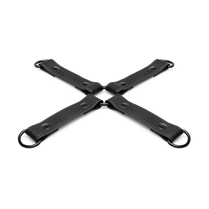 Хрестовина Bedroom Fantasies Hogtie 4 - Way Restraint Cross - Black