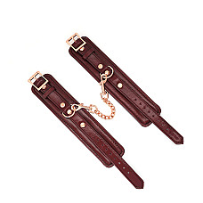 Наручники Liebe Seele Wine Red wirst Cuffs