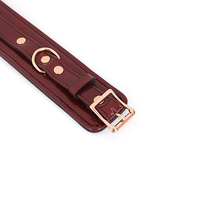 Наручники Liebe Seele Wine Red wirst Cuffs