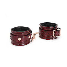 Наручники Liebe Seele Wine Red wirst Cuffs