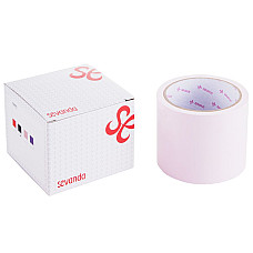 Скотч для бондажа LOCKINK SEVANDA Electrostatic Tape, бледно-розовая, 16 м